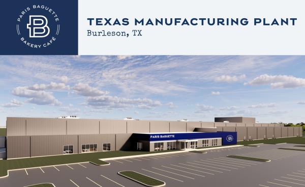 Rendering of Paris Baguette’s upcoming Texas bakery plant (SPC Group)