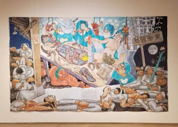 "Donghak-uiguk" by artist Hong Sung-dam (Courtesy of Daekyung Art Research Institute)