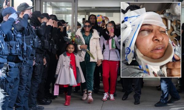 纽约女狱警英勇制服囚犯反遭报复，同事怒斥：正义何在！